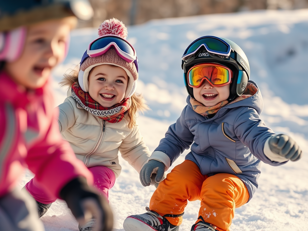 Snowboardtrening for 5-6&nbsp;åringer